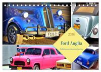 Ford Anglia - Großbritanniens klassischer Zweitürer (Tischkalender 2026 DIN A5 quer), CALVENDO Monatskalender