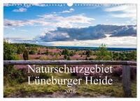 Naturschutzgebiet Lüneburger Heide (Wandkalender 2026 DIN A3 quer), CALVENDO Monatskalender
