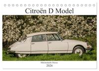 Citroën D Model – Märchenhafte Déesse (Tischkalender 2026 DIN A5 quer), CALVENDO Monatskalender