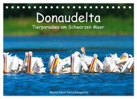 Donaudelta - Tierparadies am Schwarzen Meer (Tischkalender 2026 DIN A5 quer), CALVENDO Monatskalender