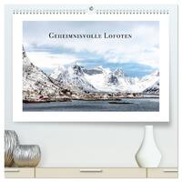 Geheimnisvolle Lofoten (hochwertiger Premium Wandkalender 2026 DIN A2 quer), Kunstdruck in Hochglanz