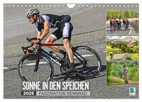 Sonne in den Speichen - Faszination Rennrad (Wandkalender 2026 DIN A4 quer), CALVENDO Monatskalender