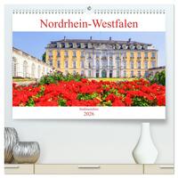 Nordrhein-Westfalen - Stadtansichten (hochwertiger Premium Wandkalender 2026 DIN A2 quer), Kunstdruck in Hochglanz