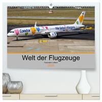 Welt der Flugzeuge - Faszination Luftfahrt 2026 (hochwertiger Premium Wandkalender 2026 DIN A2 quer), Kunstdruck in Hochglanz