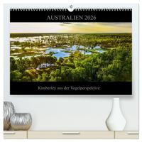 Australien 2026 Kimberley aus der Vogelperspektive (hochwertiger Premium Wandkalender 2026 DIN A2 quer), Kunstdruck in Hochglanz