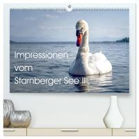 Impressionen vom Starnberger See II (hochwertiger Premium Wandkalender 2026 DIN A2 quer), Kunstdruck in Hochglanz