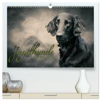 Jagdhunde im Portrait (hochwertiger Premium Wandkalender 2026 DIN A2 quer), Kunstdruck in Hochglanz