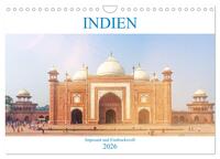 Indien - Imposant und Eindrucksvoll (Wandkalender 2026 DIN A4 quer), CALVENDO Monatskalender
