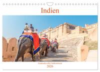 Indien - Eindrucksvoller Subkontinent (Wandkalender 2026 DIN A4 quer), CALVENDO Monatskalender