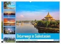 Unterwegs in Südostasien (Wandkalender 2026 DIN A2 quer), CALVENDO Monatskalender