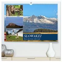 Slowakei - Reise durch das wilde Land (hochwertiger Premium Wandkalender 2026 DIN A2 quer), Kunstdruck in Hochglanz