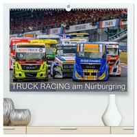 Truck Racing am Nürburgring (hochwertiger Premium Wandkalender 2026 DIN A2 quer), Kunstdruck in Hochglanz