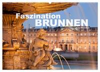 Faszination Brunnen (Wandkalender 2026 DIN A2 quer), CALVENDO Monatskalender