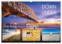 Down Under - Eine Reise durch Australien (Wandkalender 2026 DIN A2 quer), CALVENDO Monatskalender