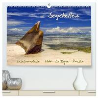 Seychellen - Inselparadiese Mahé La Digue Praslin (hochwertiger Premium Wandkalender 2026 DIN A2 quer), Kunstdruck in Hochglanz