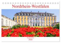Nordrhein-Westfalen - Stadtansichten (Tischkalender 2026 DIN A5 quer), CALVENDO Monatskalender