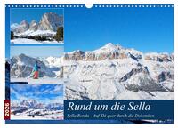 Sella Ronda (Wandkalender 2026 DIN A3 quer), CALVENDO Monatskalender