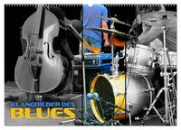 Klangbilder des Blues (Wandkalender 2026 DIN A2 quer), CALVENDO Monatskalender