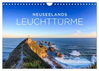 Neuseelands Leuchttürme (Wandkalender 2026 DIN A4 quer), CALVENDO Monatskalender