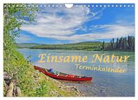 Einsame Natur - Terminkalender (Wandkalender 2026 DIN A4 quer), CALVENDO Monatskalender