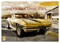 American Classic Cars (Wandkalender 2026 DIN A4 quer), CALVENDO Monatskalender