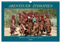 Abenteuer Äthiopien (Wandkalender 2026 DIN A3 quer), CALVENDO Monatskalender