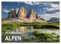Die Schönheit der Alpen (Wandkalender 2026 DIN A2 quer), CALVENDO Monatskalender
