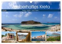 Zauberhaftes Kreta (Wandkalender 2026 DIN A3 quer), CALVENDO Monatskalender