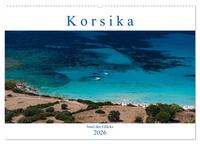 Korsika - Insel des Glücks (Wandkalender 2026 DIN A2 quer), CALVENDO Monatskalender