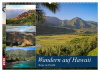 Wandern auf Hawaii - Berge im Pazifik (Wandkalender 2026 DIN A2 quer), CALVENDO Monatskalender