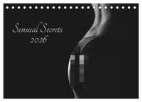 Sensual Secrets (Tischkalender 2026 DIN A5 quer), CALVENDO Monatskalender