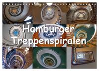 Hamburger Treppenspiralen (Wandkalender 2026 DIN A4 quer), CALVENDO Monatskalender