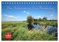 Vier Jahreszeiten im Land Brandenburg (Tischkalender 2026 DIN A5 quer), CALVENDO Monatskalender