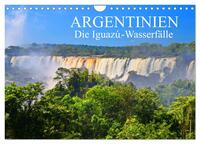 Argentinien. Die Iguazú-Wasserfälle (Wandkalender 2026 DIN A4 quer), CALVENDO Monatskalender