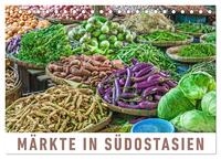 Märkte in Südostasien (Tischkalender 2026 DIN A5 quer), CALVENDO Monatskalender