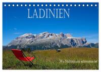 Ladinien - Wo Südtirol am schönsten ist (Tischkalender 2026 DIN A5 quer), CALVENDO Monatskalender