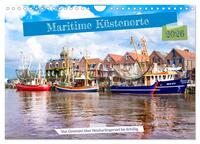 Maritime Küstenorte - von Greetsiel, über Neuharlingersiel bis Schillig (Wandkalender 2026 DIN A4 quer), CALVENDO Monatskalender