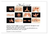 Mudras / 2026 (Wandkalender 2026 DIN A2 quer), CALVENDO Monatskalender