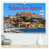 Urlaub an der Italienischen Riviera (hochwertiger Premium Wandkalender 2026 DIN A2 quer), Kunstdruck in Hochglanz
