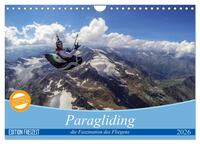 Paragliding - die Faszination des Fliegens (Wandkalender 2026 DIN A4 quer), CALVENDO Monatskalender
