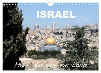 ISRAEL - Mehr als nur ein Land 2026 (Wandkalender 2026 DIN A4 quer), CALVENDO Monatskalender