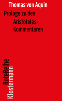 Prologe zu den Aristoteles-Kommentaren