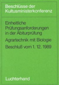 Einheitliche Prüfungsanforderungen in der Abiturprüfung / Einheitliche Prüfungsanforderungen in der Abiturprüfung