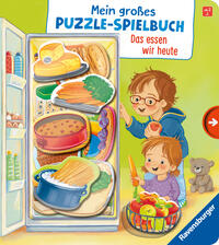 Mein großes Puzzle-Spielbuch: Das essen wir heute