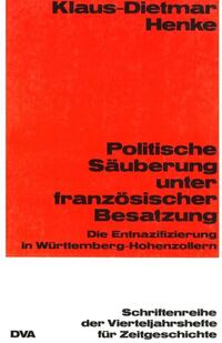 Politische Säuberung unter französischer Besatzung