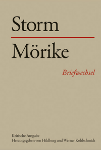 Theodor Storm - Eduard Mörike - - Theodor Storm - Margarethe Mörike