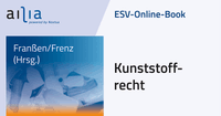 ESV-Online-Book Kunststoffrecht - Jahresabonnement