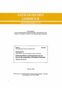 Stoffmengenflüsse und Energiebedarf bei der Gewinnung ausgewählter mineralischer Rohstoffe. Teilstudie Phosphat