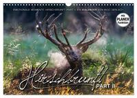Emotionale Momente: Hirschbrunft. Part II. (Wandkalender 2026 DIN A3 quer), CALVENDO Monatskalender