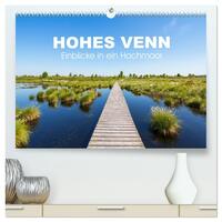 HOHES VENN - Einblicke in ein Hochmoor (hochwertiger Premium Wandkalender 2026 DIN A2 quer), Kunstdruck in Hochglanz